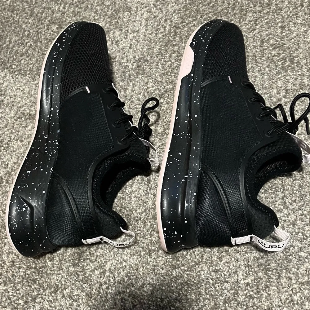 Kuru Atom Black and Pink Athletic Sneakers - Picture 4 of 11